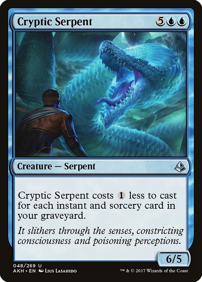 Cryptic Serpent, Amonkhet · 048/269