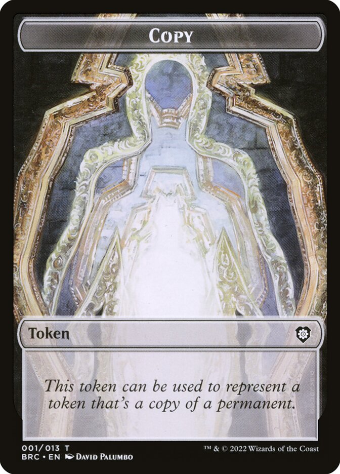 Copy, The Brothers' War Commander Tokens · 001