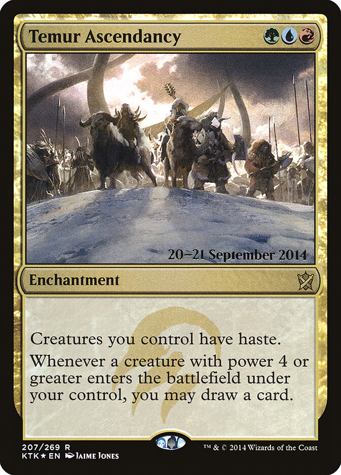 Temur Ascendancy, Khans of Tarkir Promos · 207/269