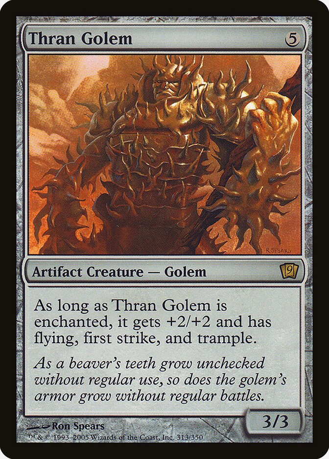 Thran Golem, Ninth Edition · 313-star