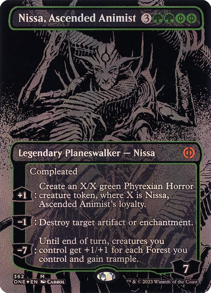 Nissa, Ascended Animist, Phyrexia: All Will Be One · 362