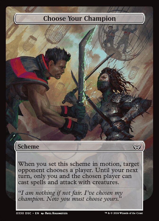 Choose Your Champion, Duskmourn: House of Horror Commander · 0330