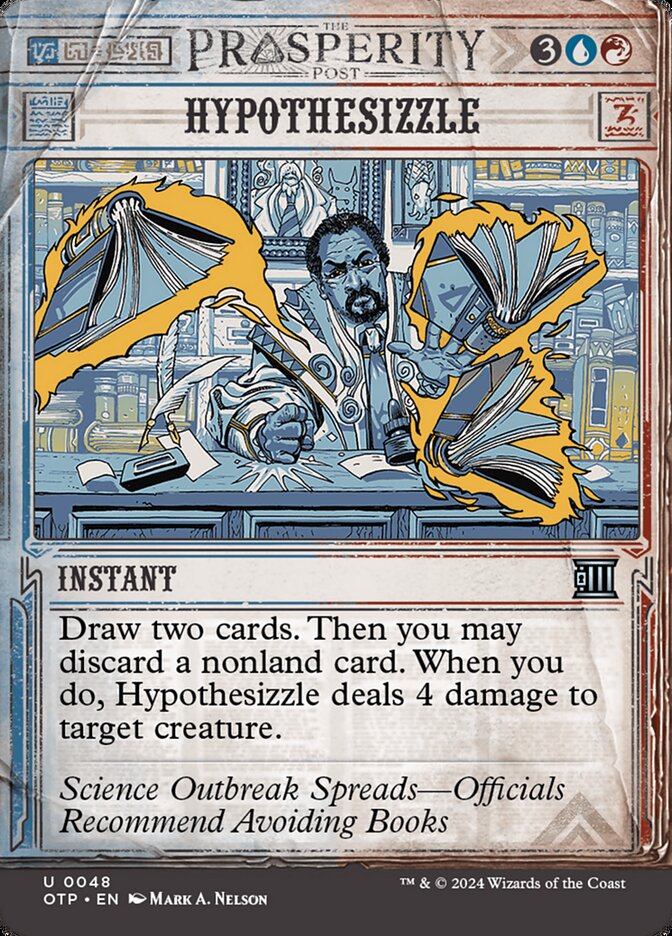 Hypothesizzle, Breaking News · 0048