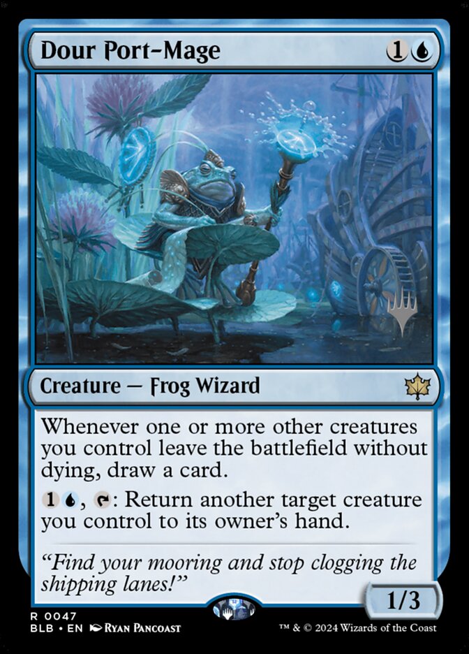 Dour Port-Mage, Bloomburrow Promos · 0047