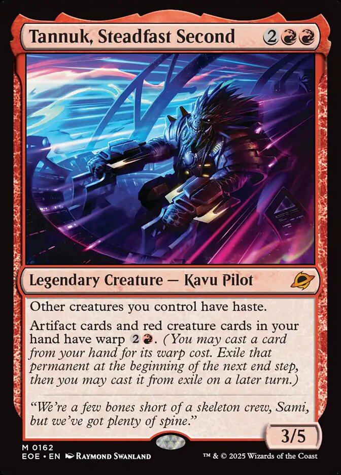 Tannuk, Steadfast Second, Edge of Eternities · 0162