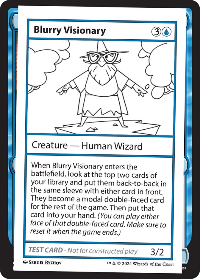 Blurry Visionary, Mystery Booster 2 · 0526