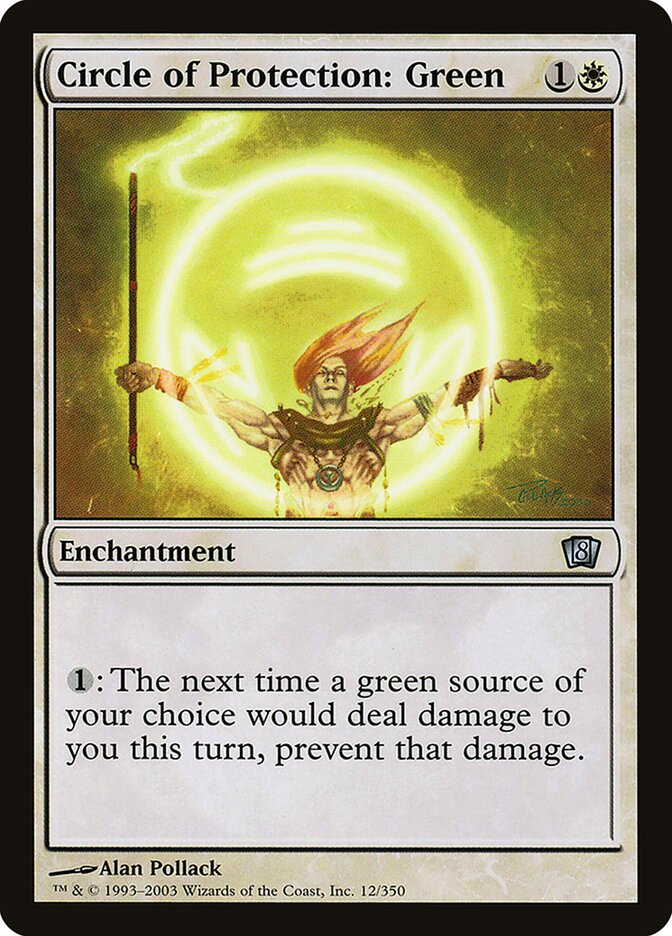 Circle of Protection: Green, Eighth Edition · 12-star