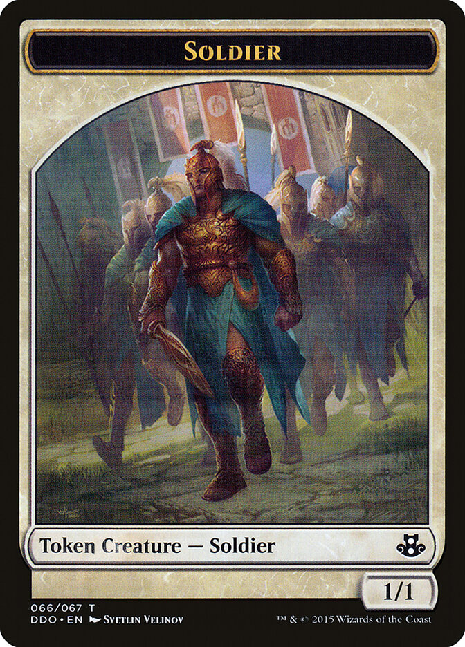 Soldier, Duel Decks: Elspeth vs. Kiora · 066/067