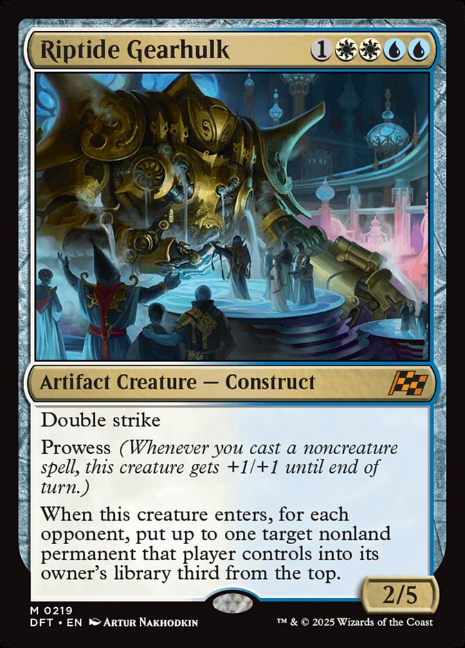 Riptide Gearhulk, Aetherdrift · 0219