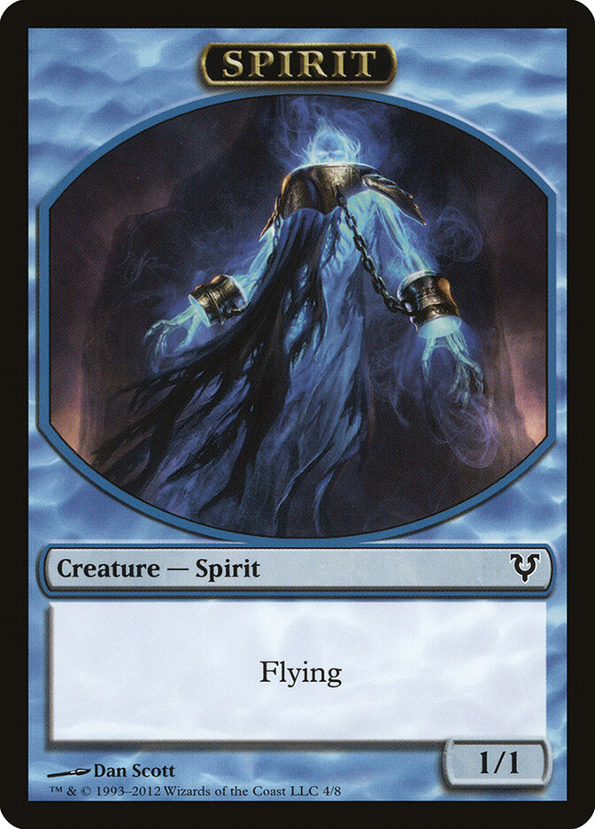 Spirit, Avacyn Restored Tokens · 4