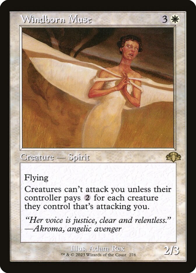 Windborn Muse, Dominaria Remastered · 278