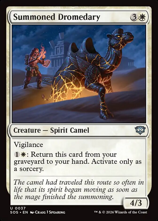 Summoned Dromedary, Secrets of Strixhaven · 0037