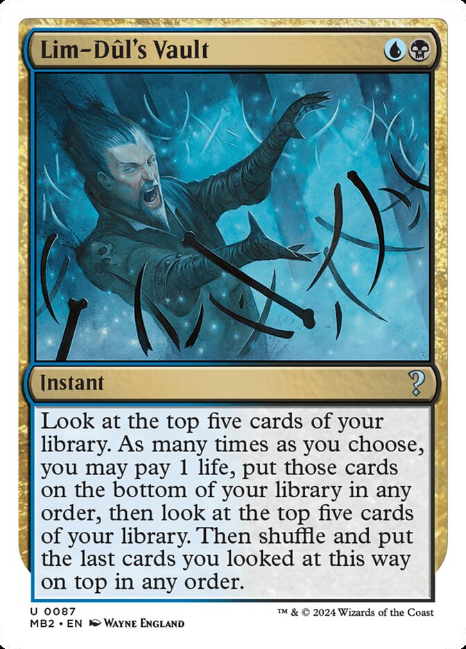 Lim-Dûl's Vault, Mystery Booster 2 · 0087