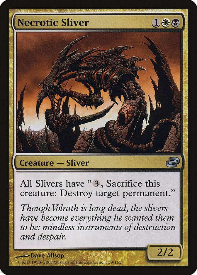 Necrotic Sliver, Planar Chaos · 159/165