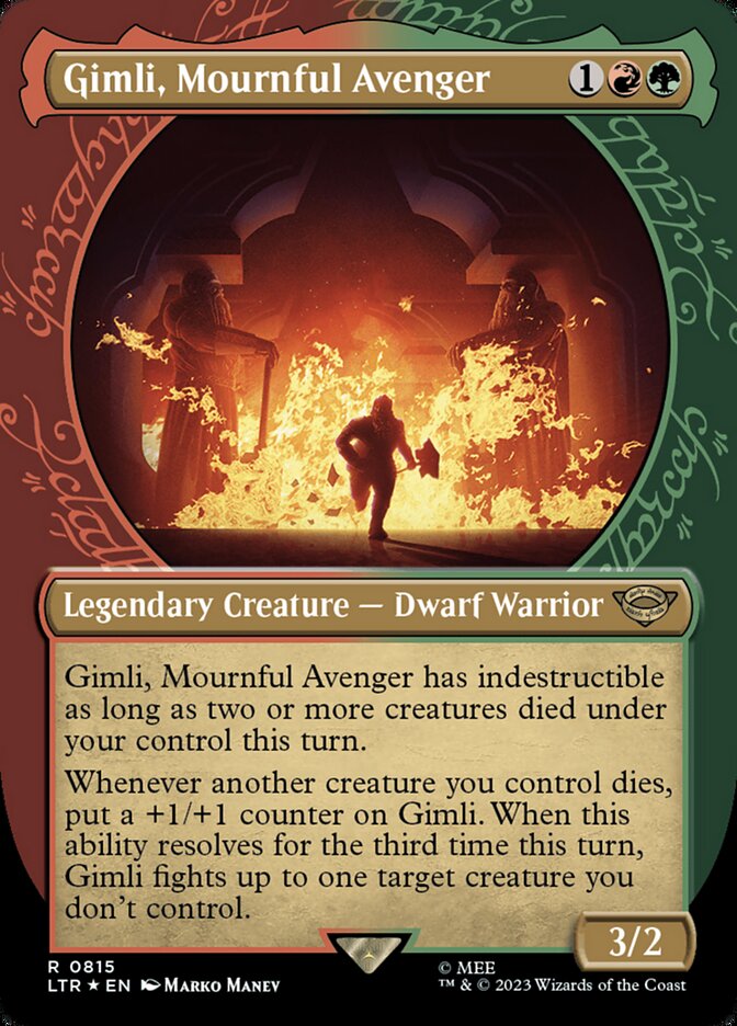 Gimli, Mournful Avenger, The Lord of the Rings: Tales of Middle-earth · 0815