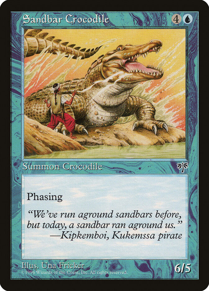 Sandbar Crocodile, Mirage · 88