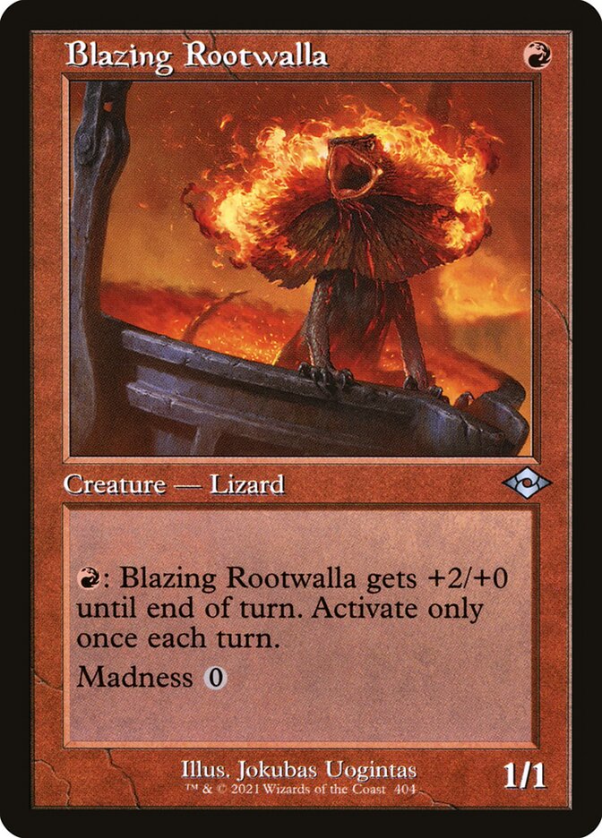 Blazing Rootwalla, Modern Horizons 2 · 404