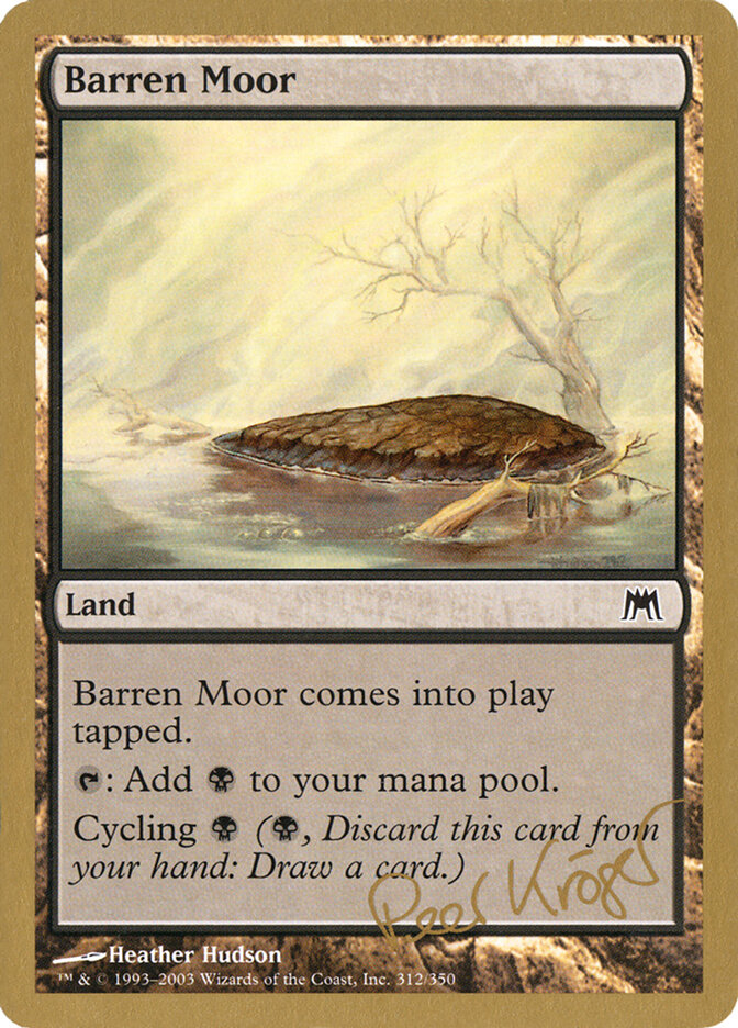 Barren Moor, World Championship Decks 2003 · pk312