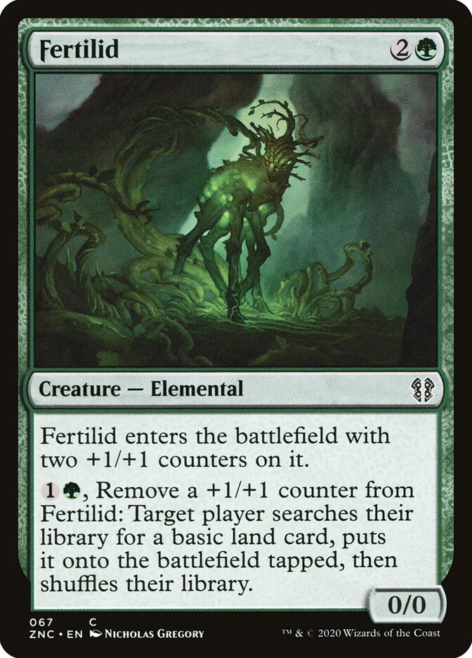 Fertilid, Zendikar Rising Commander · 067