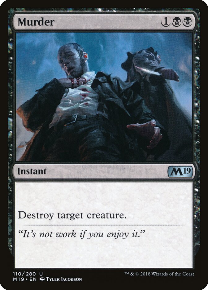 Murder, Core Set 2019 · 110/280