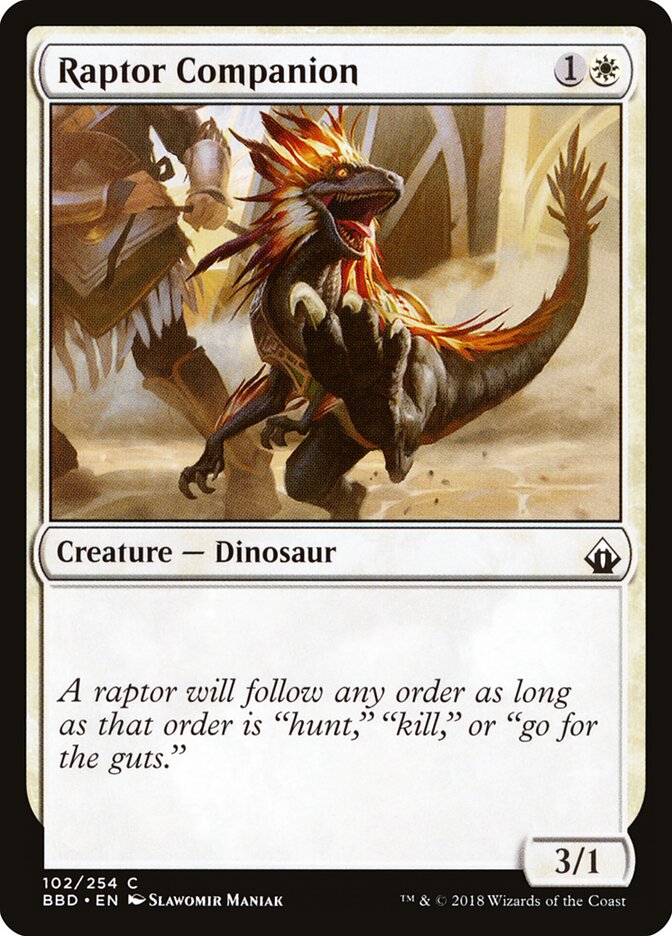 Raptor Companion, Battlebond · 102/254