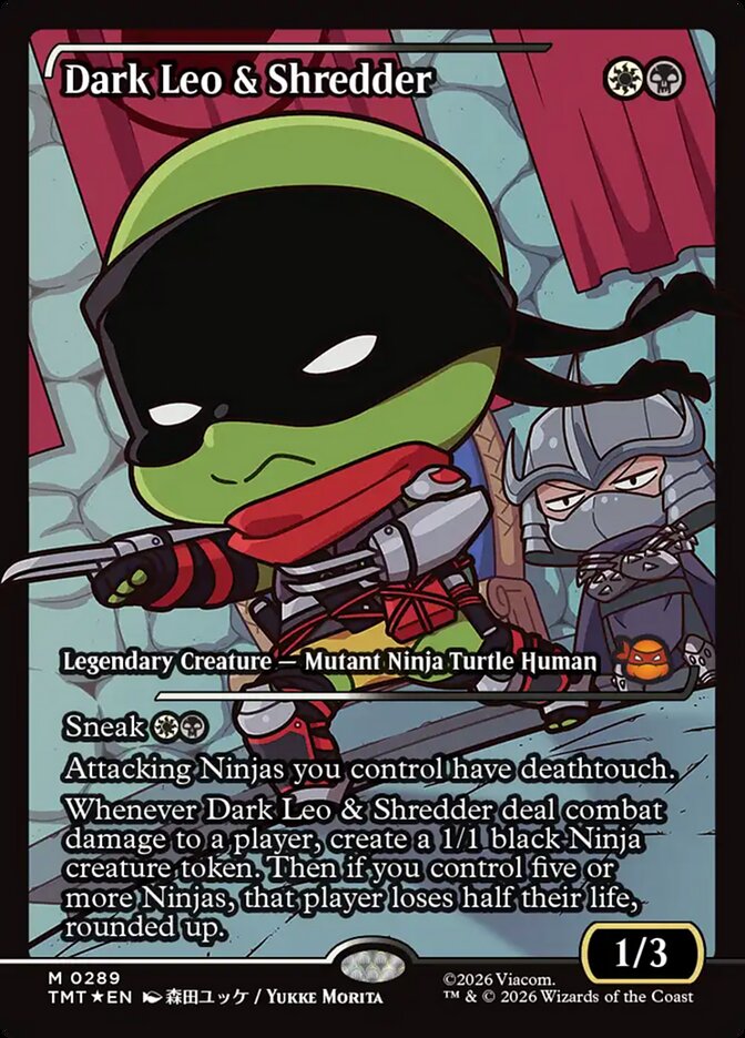 Dark Leo & Shredder, Teenage Mutant Ninja Turtles · 0289