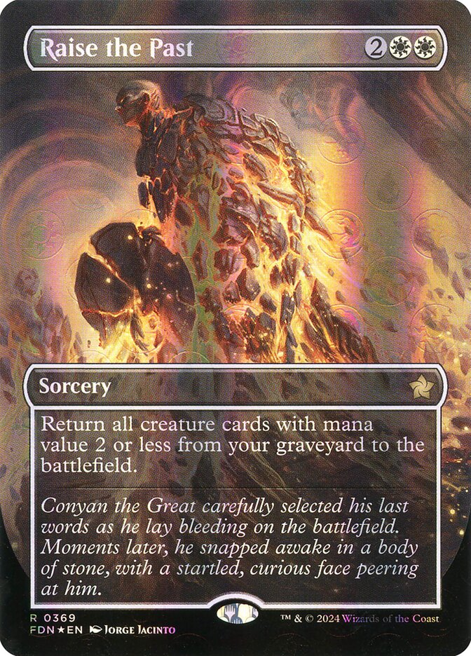 Raise the Past, Foundations · 0369