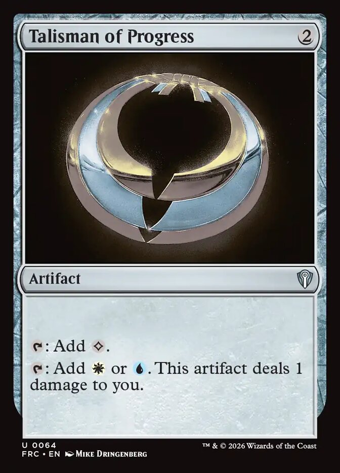 Talisman of Progress, Reality Fracture Commander · 0064