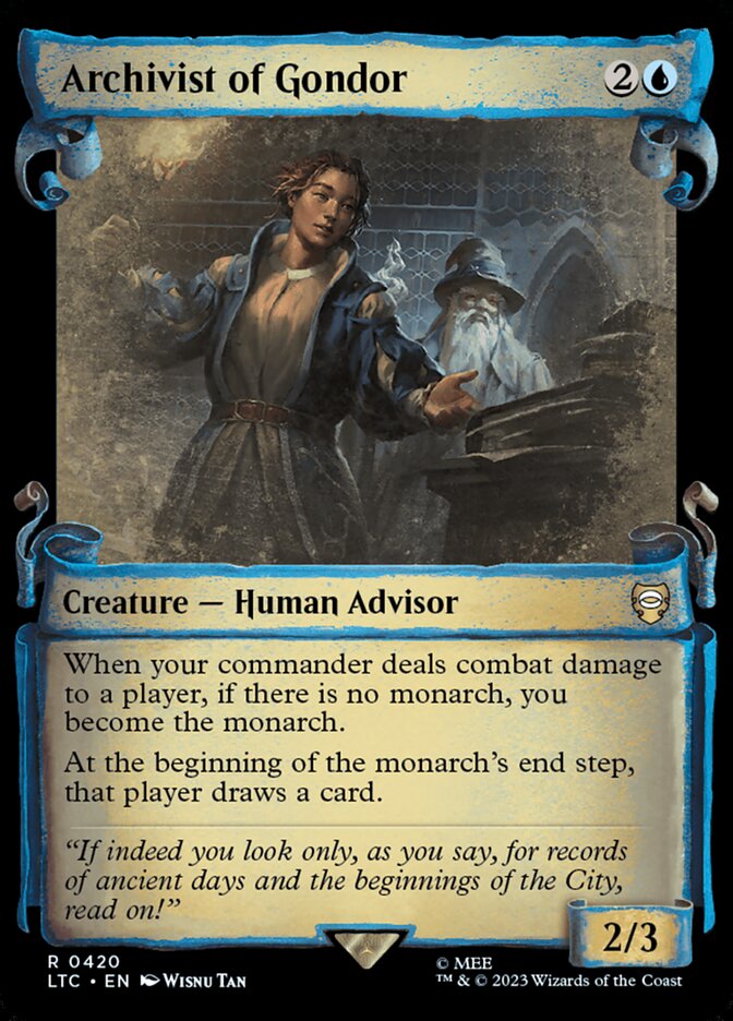 Archivist of Gondor, Tales of Middle-earth Commander · 0420