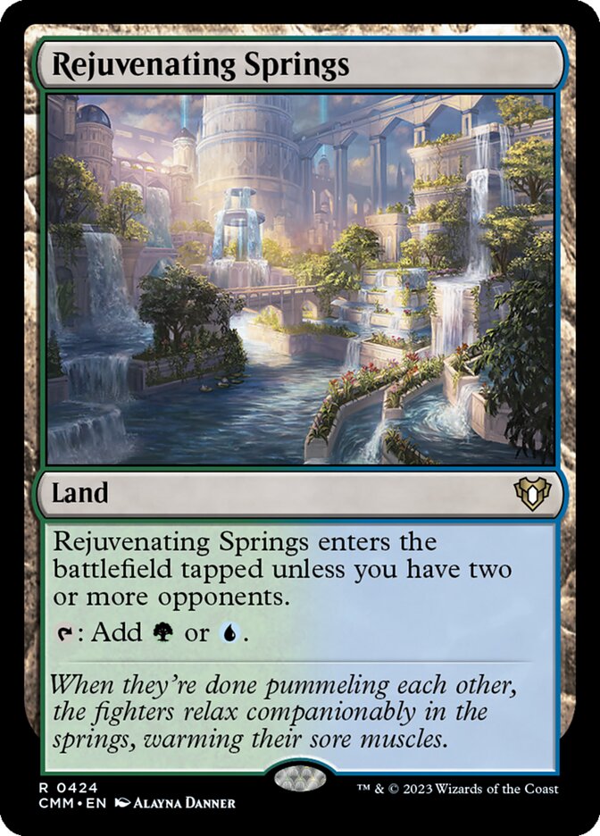 Rejuvenating Springs, Commander Masters · 0424