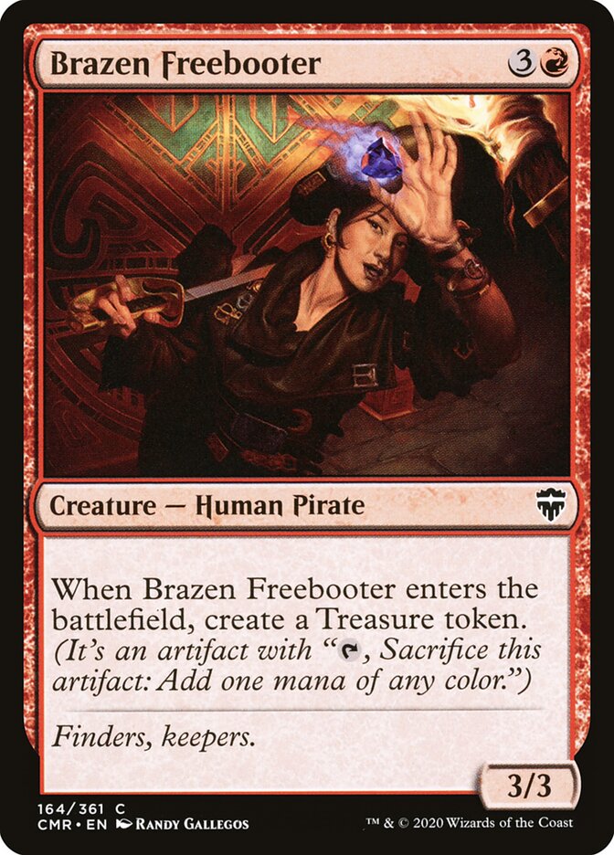 Brazen Freebooter, Commander Legends · 164/361