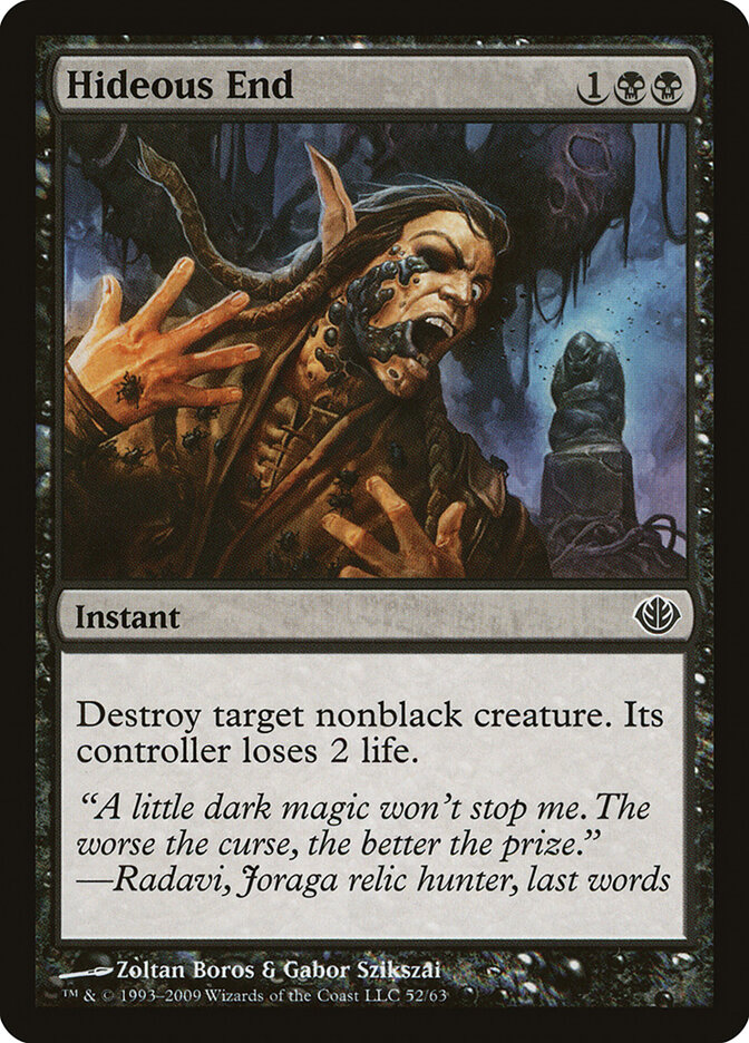 Hideous End, Duel Decks: Garruk vs. Liliana · 52/63