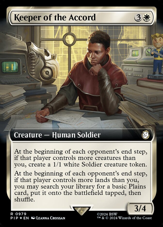 Keeper of the Accord, Fallout · 0979