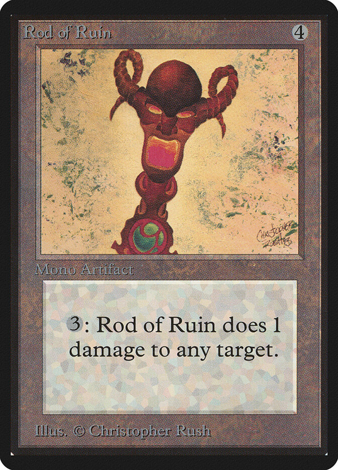 Rod of Ruin, Limited Edition Beta · 269