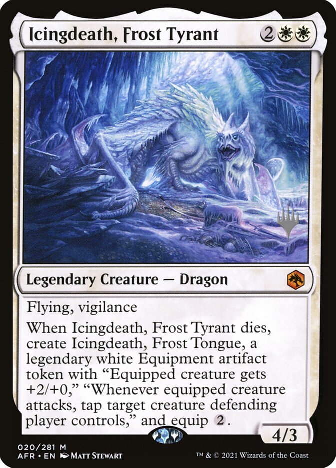 Icingdeath, Frost Tyrant, Adventures in the Forgotten Realms Promos · 020/281