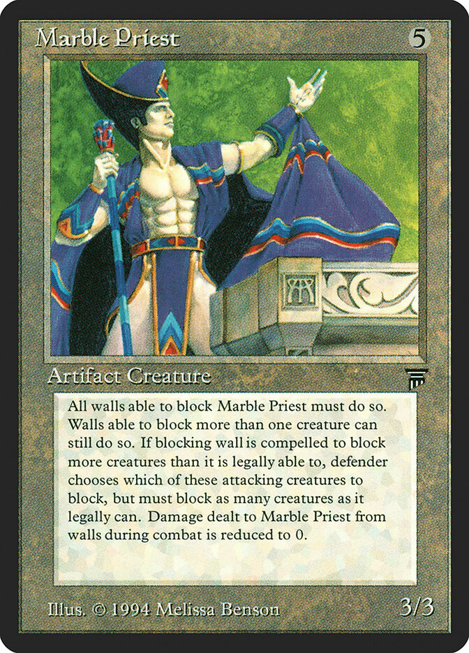 Marble Priest, Legends · 286
