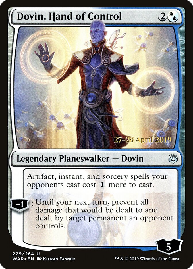 Dovin, Hand of Control, War of the Spark Promos · 229/264