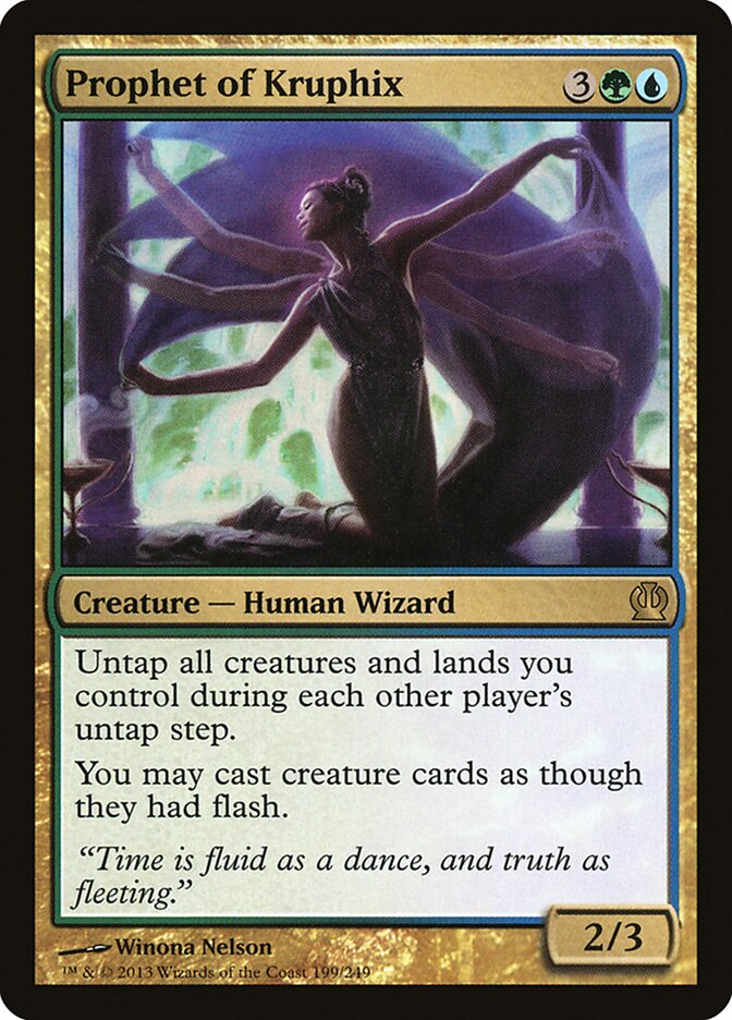 Prophet of Kruphix, Theros · 199/249