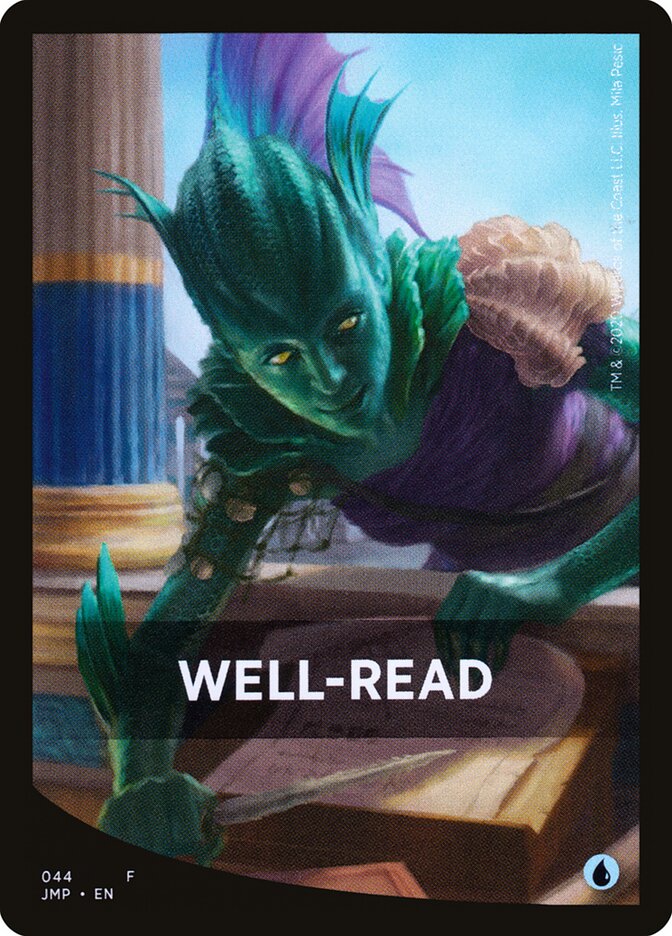 Well-Read, Jumpstart Front Cards · 044