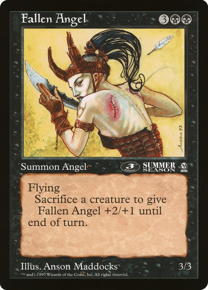 Fallen Angel, Oversized League Prizes · 13