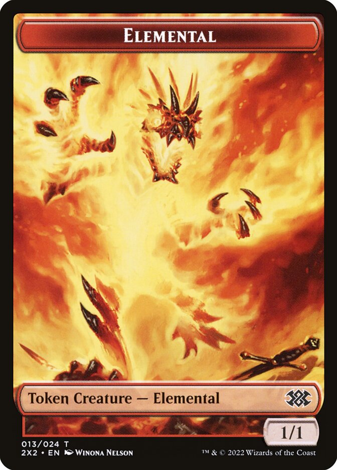 Elemental, Double Masters 2022 Tokens · 013
