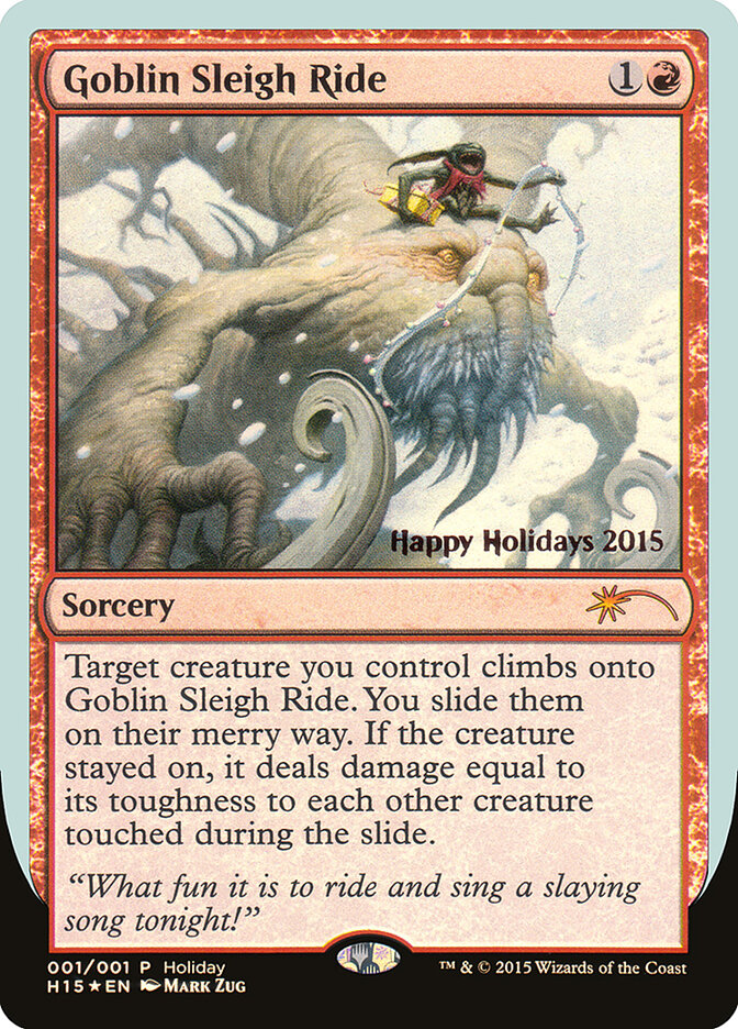 Goblin Sleigh Ride, Happy Holidays · 15/21
