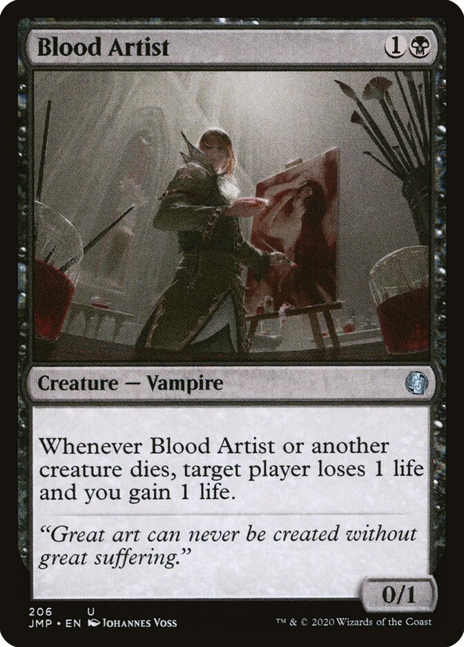 Blood Artist, Jumpstart · 206