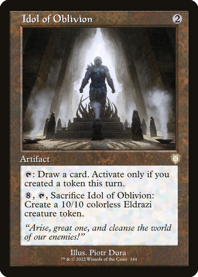 Idol of Oblivion, The Brothers' War Commander · 144