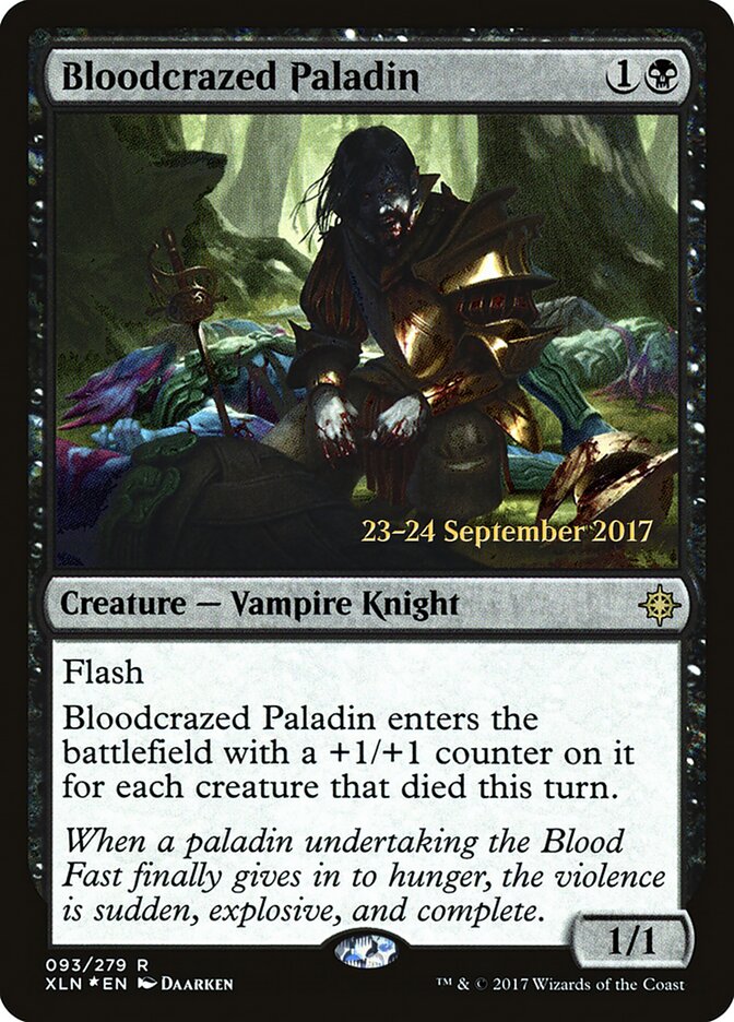 Bloodcrazed Paladin, Ixalan Promos · 093/279