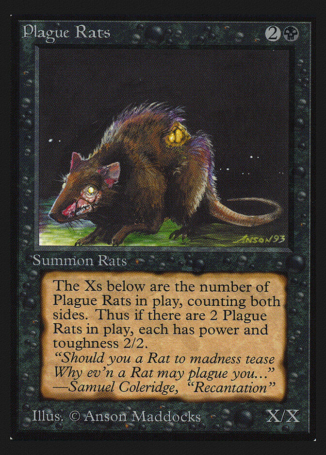 Plague Rats, Intl. Collectors' Edition · 122