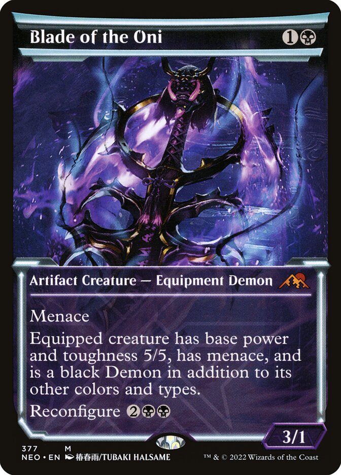 Blade of the Oni, Kamigawa: Neon Dynasty · 377