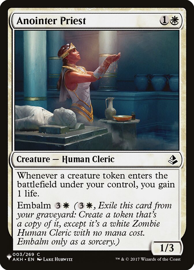 Anointer Priest, The List · akh-3