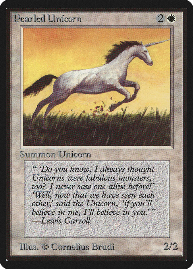 Pearled Unicorn, Limited Edition Beta · 31