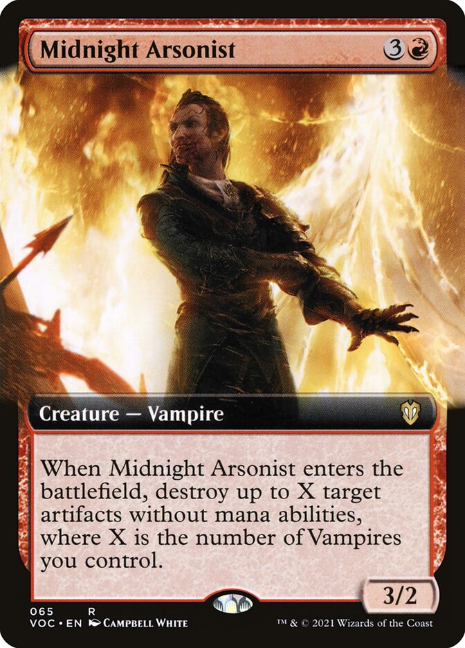 Midnight Arsonist, Crimson Vow Commander · 065